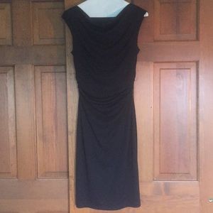 Black David Meister Cocktail Dress